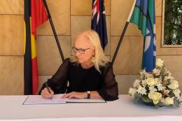 File image of Australian High Commissioner to Kenya Jenny Da Rin